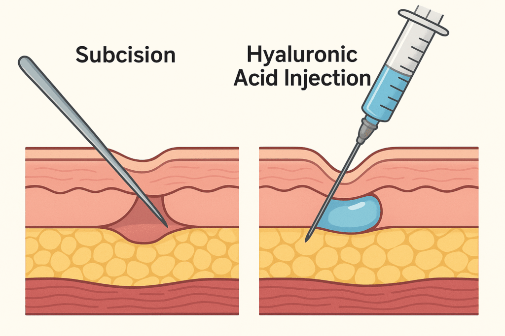サブシジョンの仕方。プライベートクリニック恵比寿